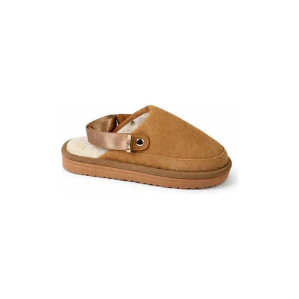 Pantuflas Zuecos Forradas Camel Cgs00777/8/9 Camel Liso 42