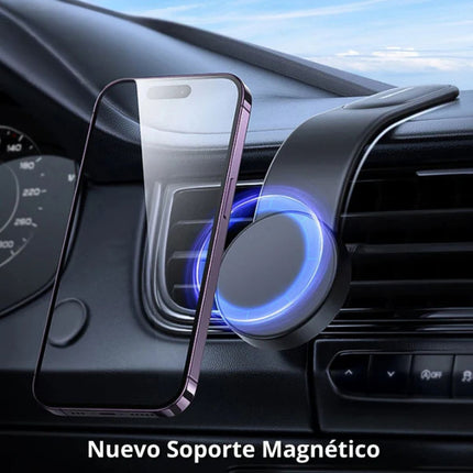 Soporte Magnetico Celular Auto Brazo Flexible Negro