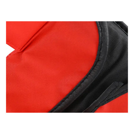 Guantes Para Bolsa De Boxeo Montada En La Pared Rojo