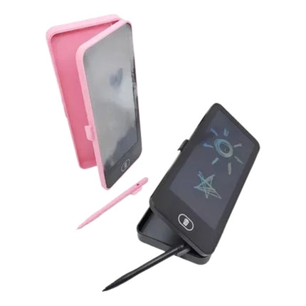 Cartuchera Para Lapices Con Pantalla Lcd Para Tomar Notas Rosa