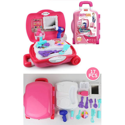 Valija De Maquillaje Infantil - 17 Pcs 34 X 24 X 10 Cm