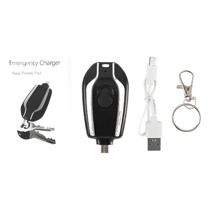 Power Bank Tipo Llvero 1000 Mha De Tipo C  Varios