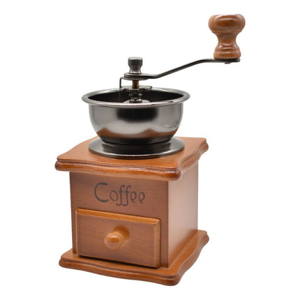 Molinillo Manual Para Cafe Madera Y Metal Chw03249 Marrón