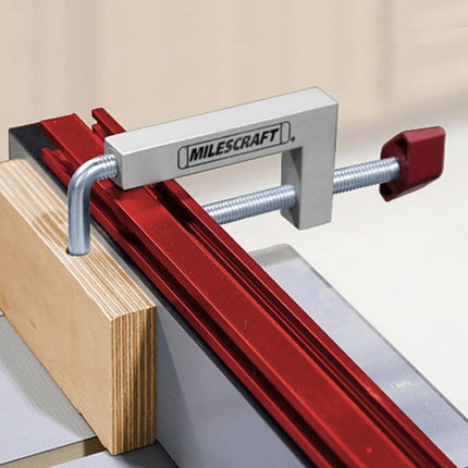 Prensa Router Sierra De Mesa Fenceclamps Milescraft Gris