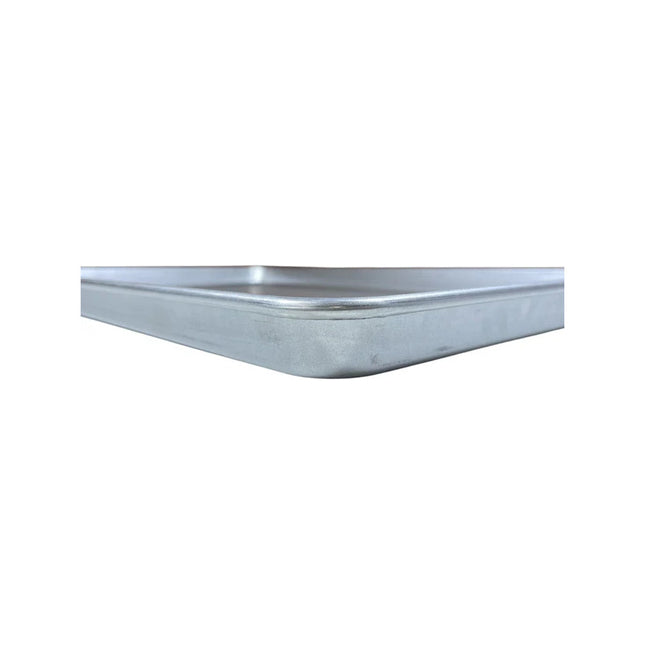 Asadera Hierro Inoxidable  60x40 Chata Plateado