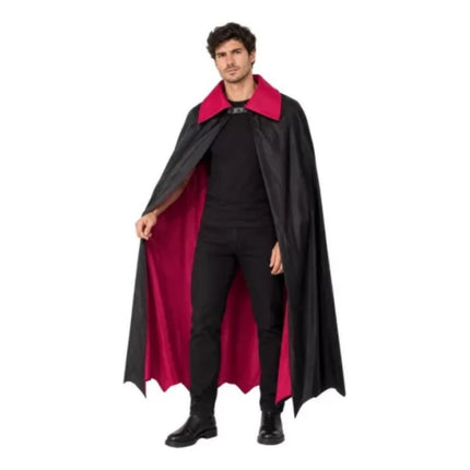 Capa De Drácula Para Adultos Negro