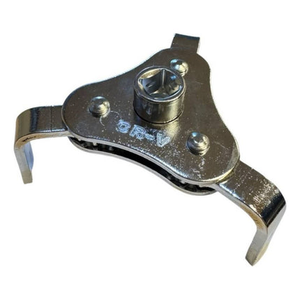Llave Saca Filtro De Aceite 3 Patas Equus Para Llave De 1/2