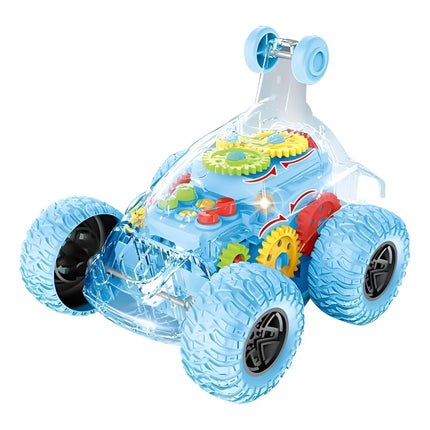 Auto Automatico Diseño Transparente Música Y Luces T Y