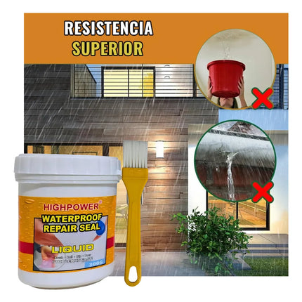 Sellador Silicona Líquida Antifiltraciones  Efectivo