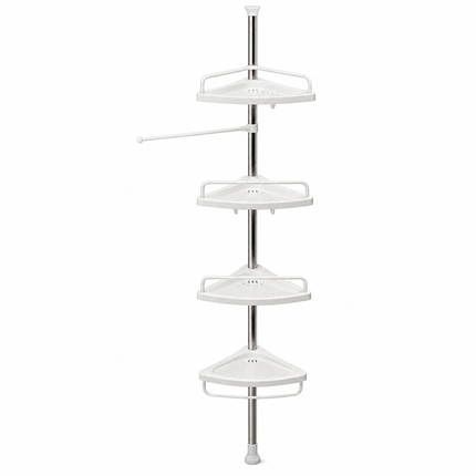 Esquinero Para Baño Estante Múltiple y Ajustable - OFERTA